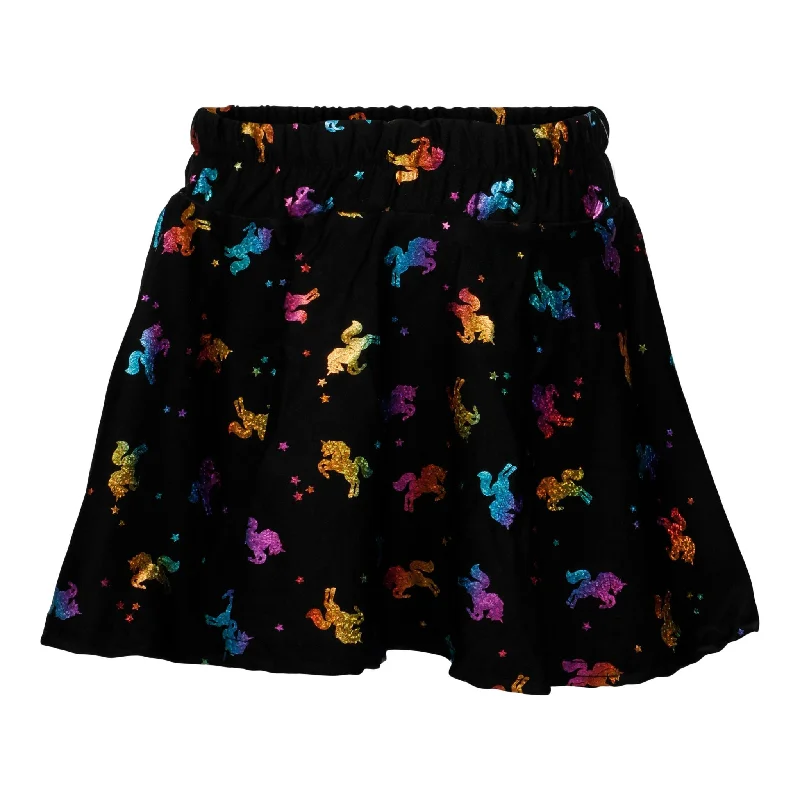 All Over Unicorns Lame Skirt