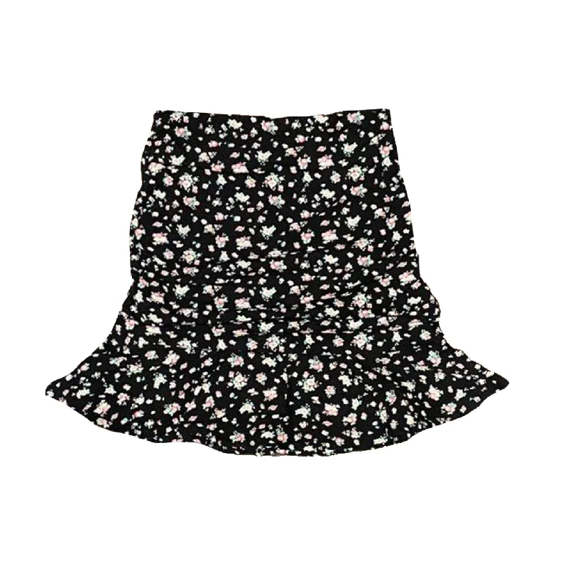 Aspen Floral Shirred Mini Skirt