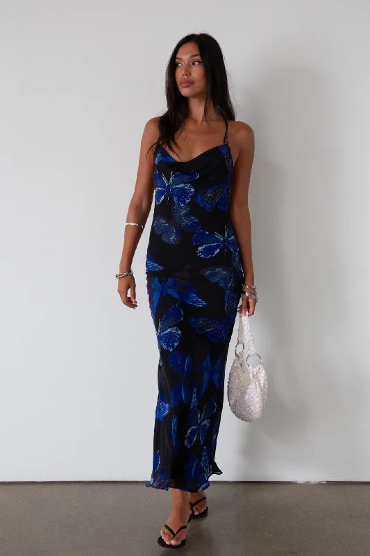 Fanny Flutters Maxi Dress