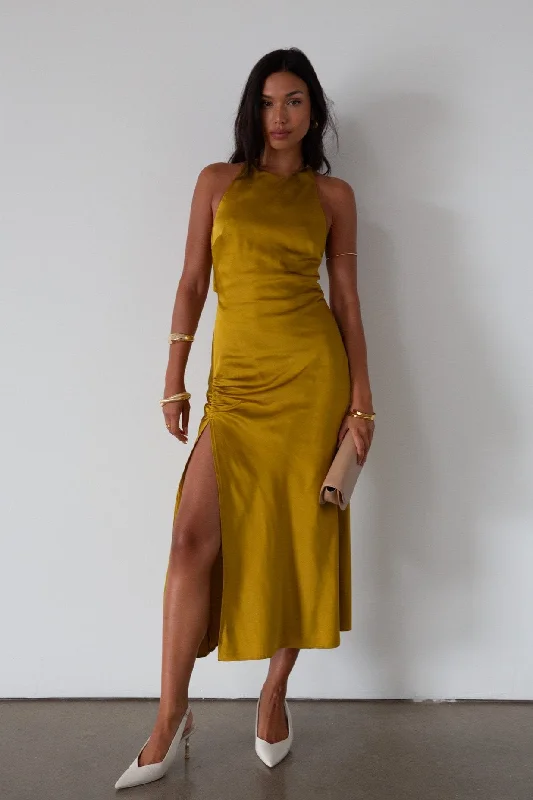 Golden Love Maxi Dress