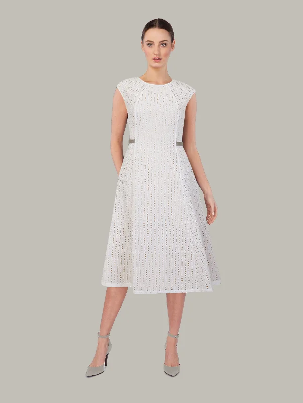 PETAL | Broderie Anglaise A-Line Dress