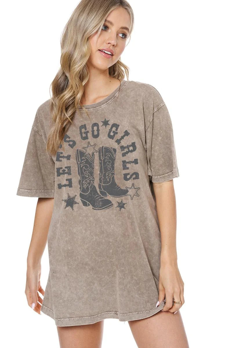 Zutter Let's Go Girls Graphic Tee