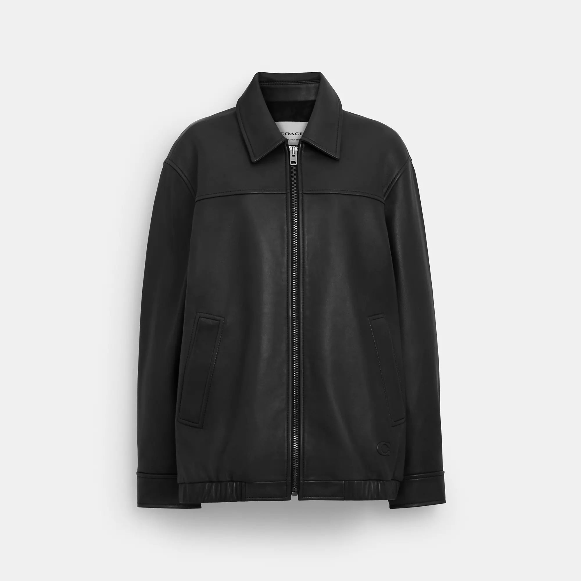 Coach Outlet Oversized Leather Jacket