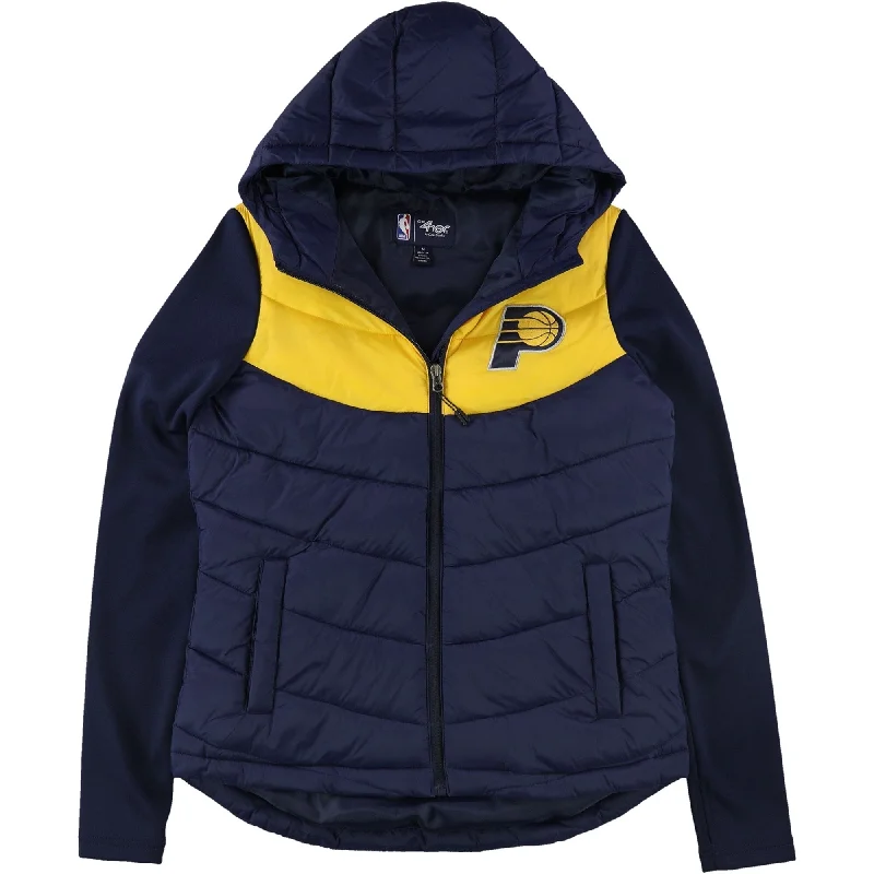 G-III Sports Womens Indiana Pacers Jacket, Blue, Medium