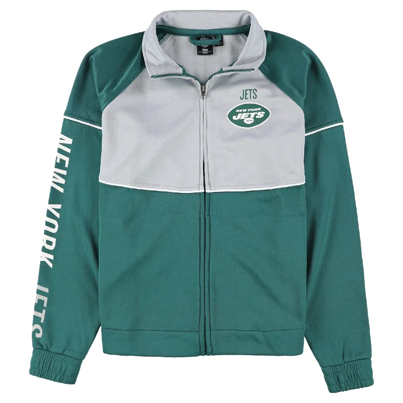 NFL Womens New York Jets Lightweight Jacket, Grey, Medium