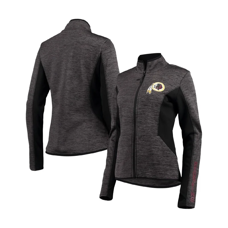 NFL Womens Washington Redskins Jacket, Black, Medium