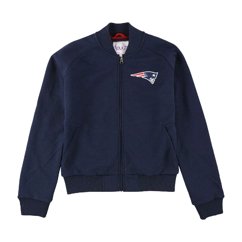 Touch Womens New England Patriots Jacket, Blue, Small