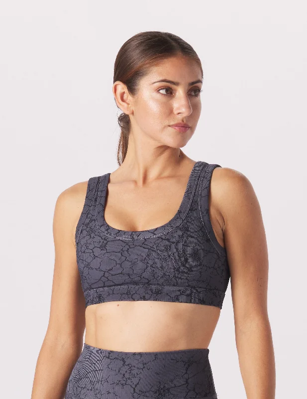 Ease Bra: Black Dryland